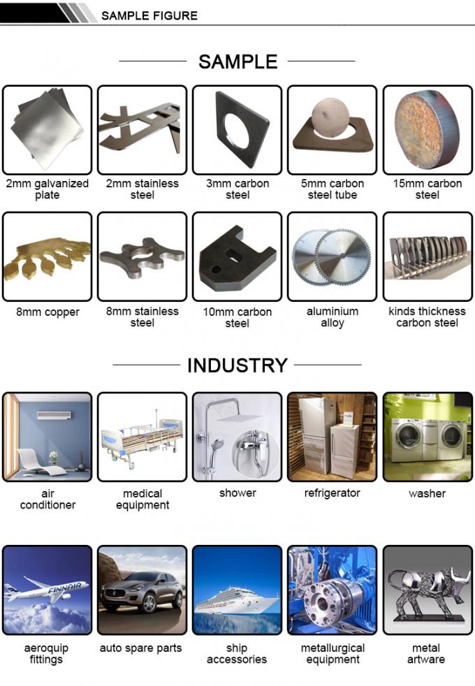 Industrie-Laser-Ausrüstung 1000w Cnc-Faser-Laser-Schneidemaschine für Stahlblechtafel