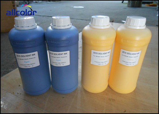 Lösliche Tinte Epson Eco Farbe C M Y K für Kopf Epson Dx5 Dx6 Dx7
